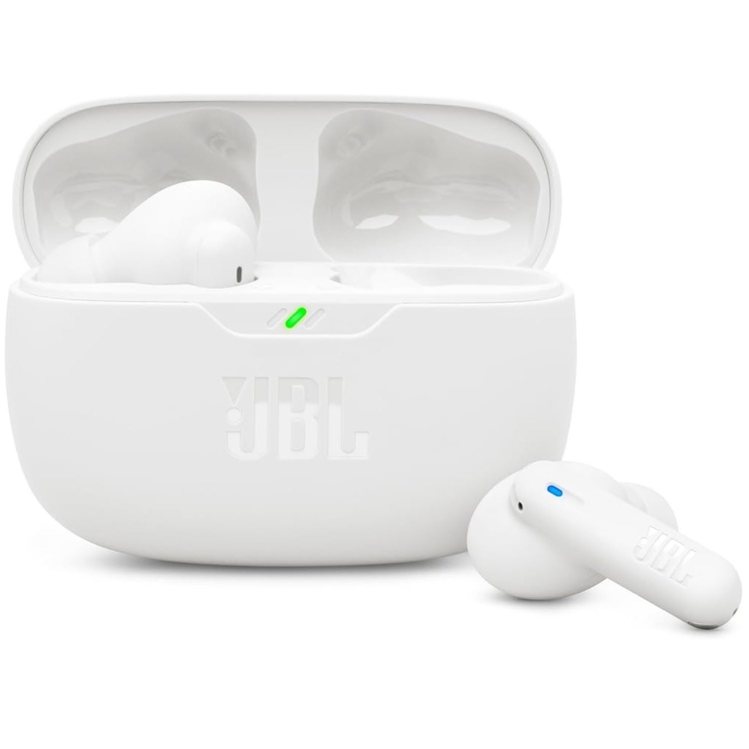 Audífonos Bluetooth JBL Wave BEAM 2 TWS Pure Bass Blanco